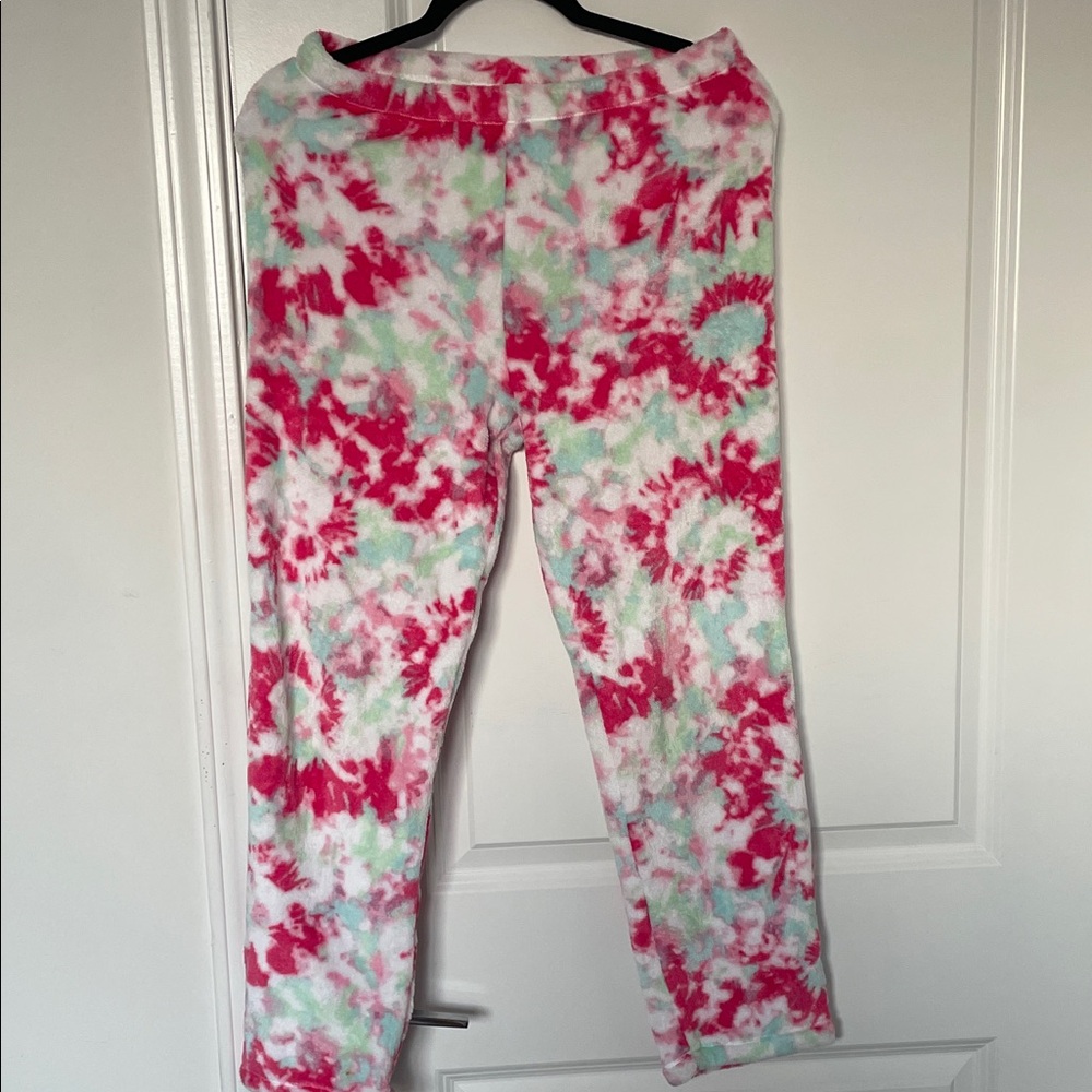 Wonder Nation Fuzzy Tie-Dye Pants